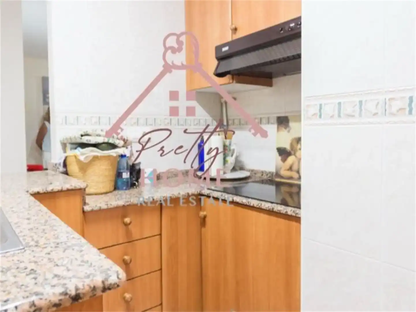 Kitchen of Flat for sale in Mazarrón  with Air Conditioner and Furnished