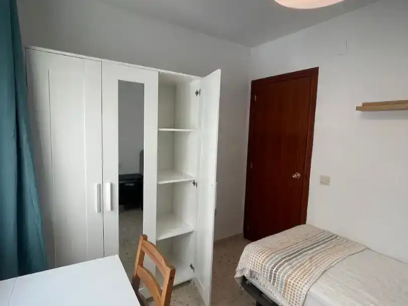 Schlafzimmer von Wohnung zur Miete in Ronda mit Klimaanlage, Möbliert und Balkon