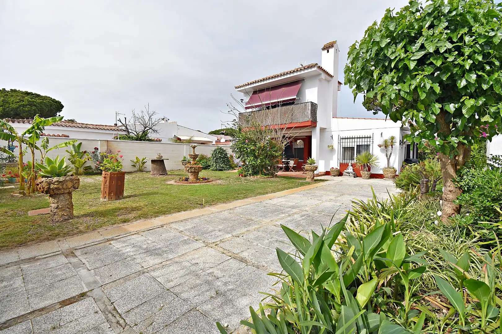 Garden of Houses for sale in El Puerto de Santa María  with Air Conditioner and Private garden