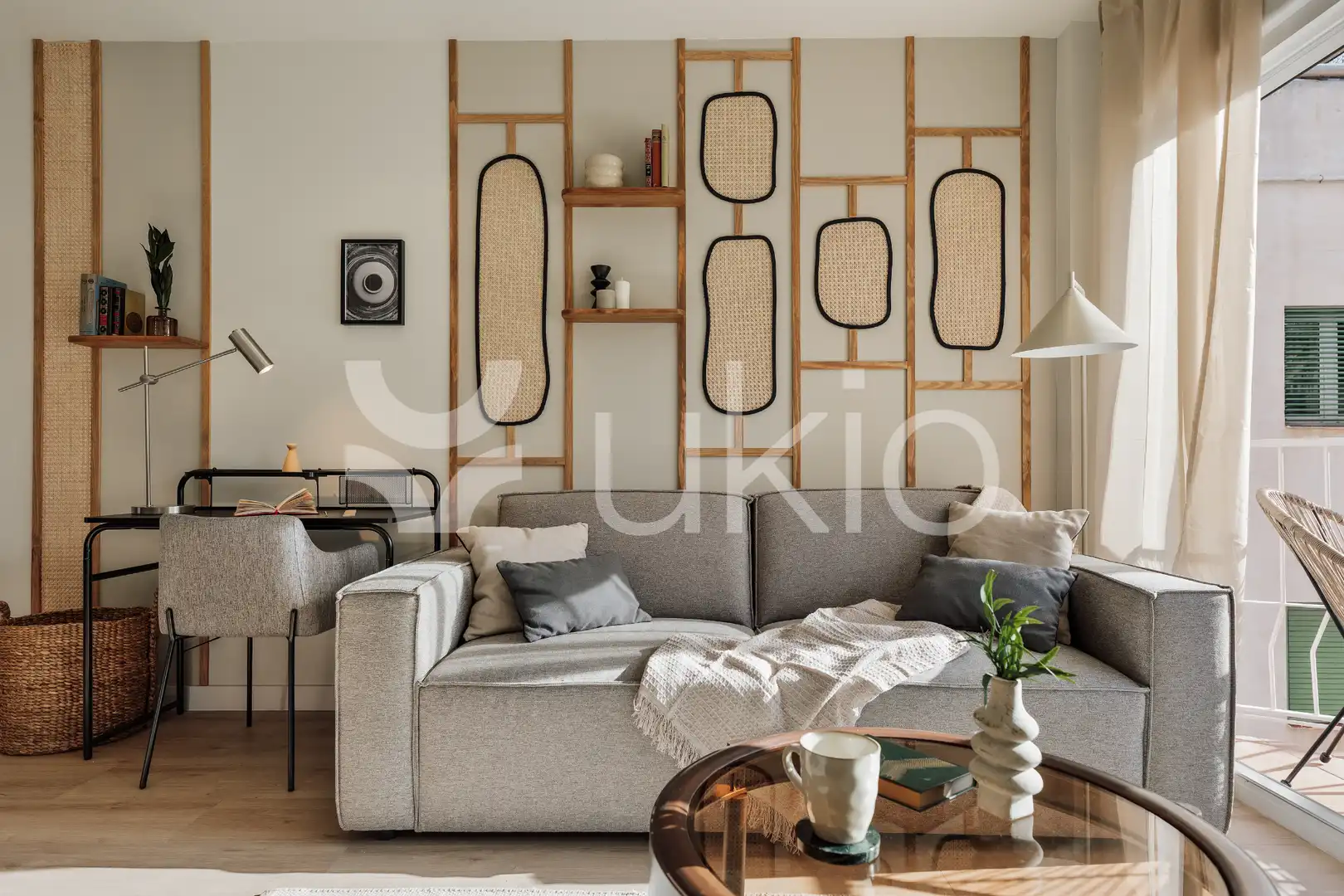 Living room of Apartments for rent in Barcelona  with Air Conditioner, Furnished and Oven