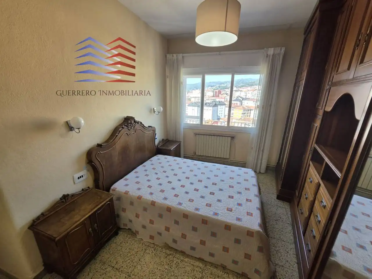 Schlafzimmer von Wohnung zur Miete in Ourense Capital  mit Heizung, Terrasse und Abstellraum