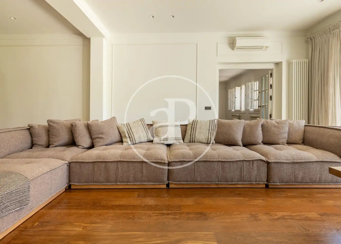 Sala de estar de Casa o chalet de alquiler en Madrid con Aire acondicionado, Calefacción y Jardín privado