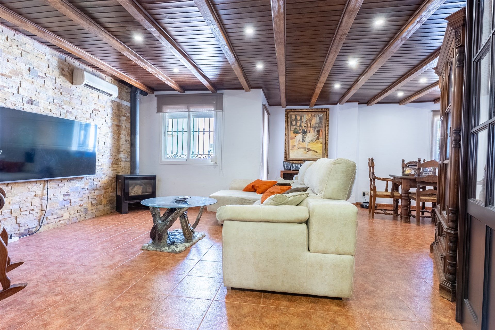 Living room of Single-family semi-detached for sale in Cártama  with Terrace