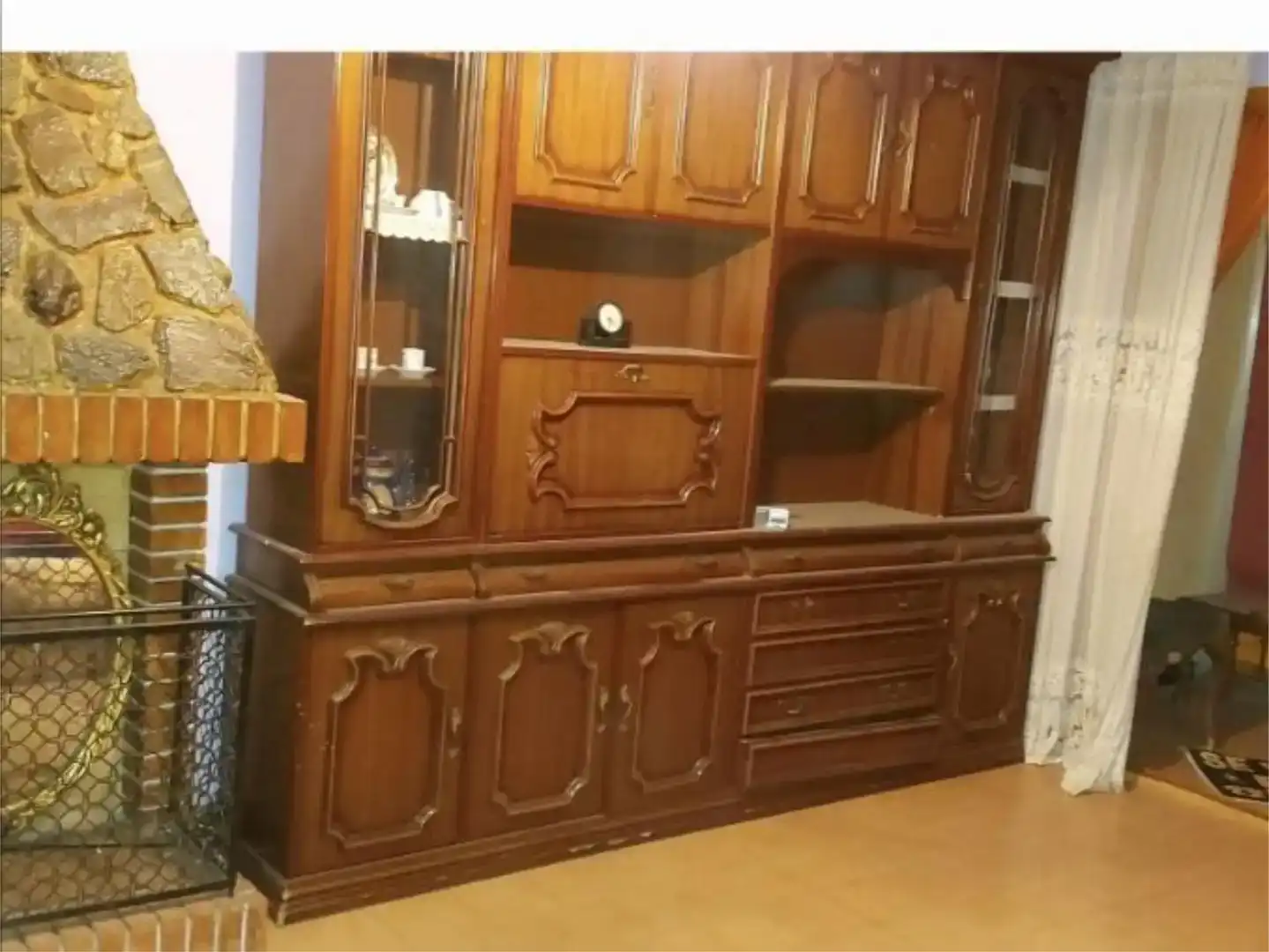 Living room of Flat for sale in Tamarite de Litera  with Storage room, Furnished and Balcony