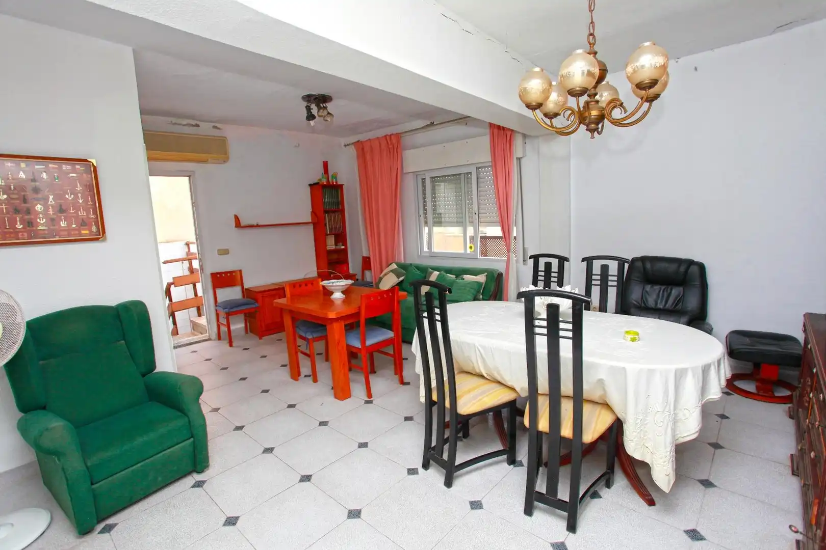 Comedor de Casa o chalet en venta en Cartagena con Aire acondicionado, Terraza y Balcón