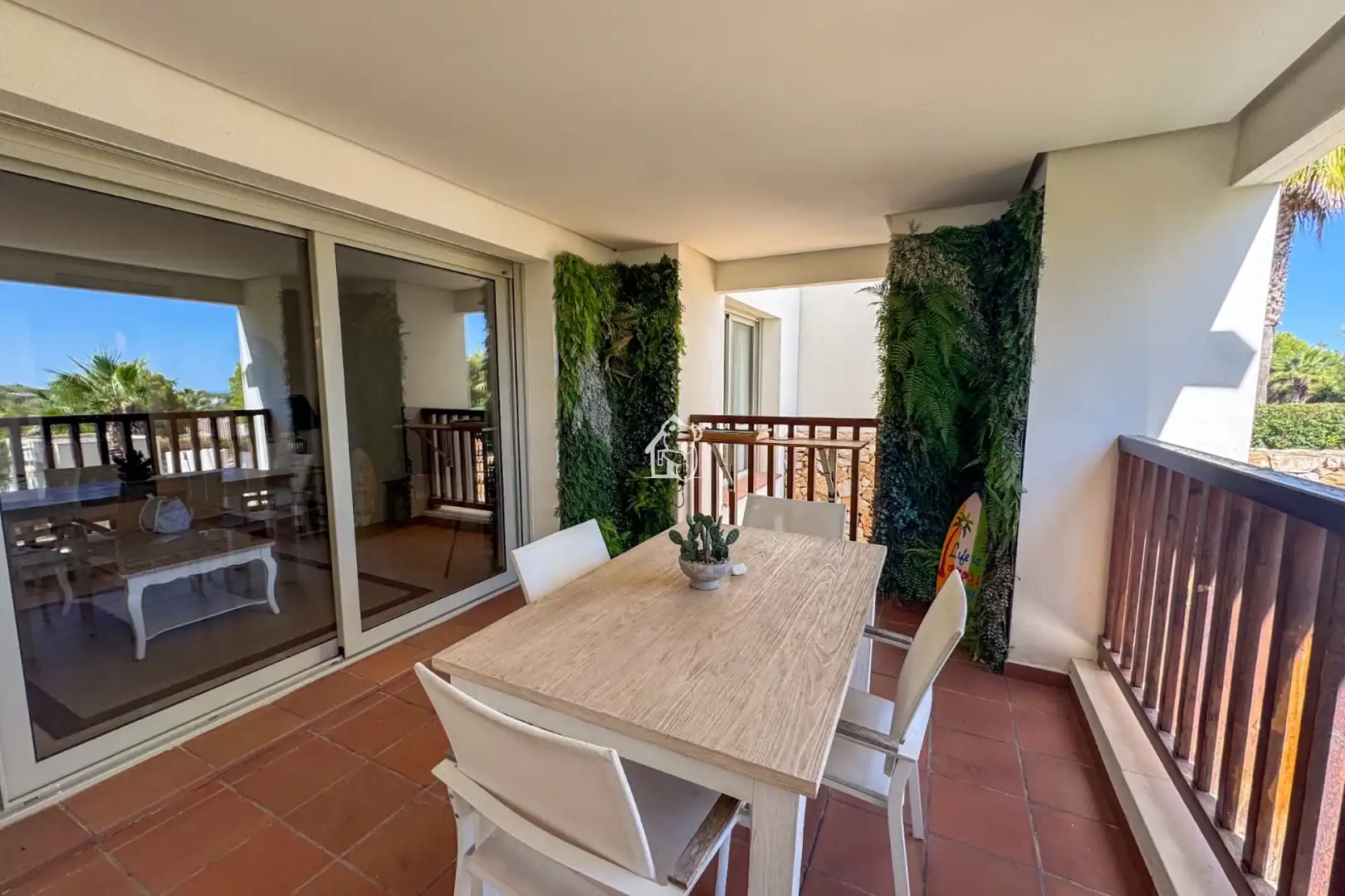 Terrasse von Wohnung zur Miete in Orihuela mit Klimaanlage, Schwimmbad und Möbliert