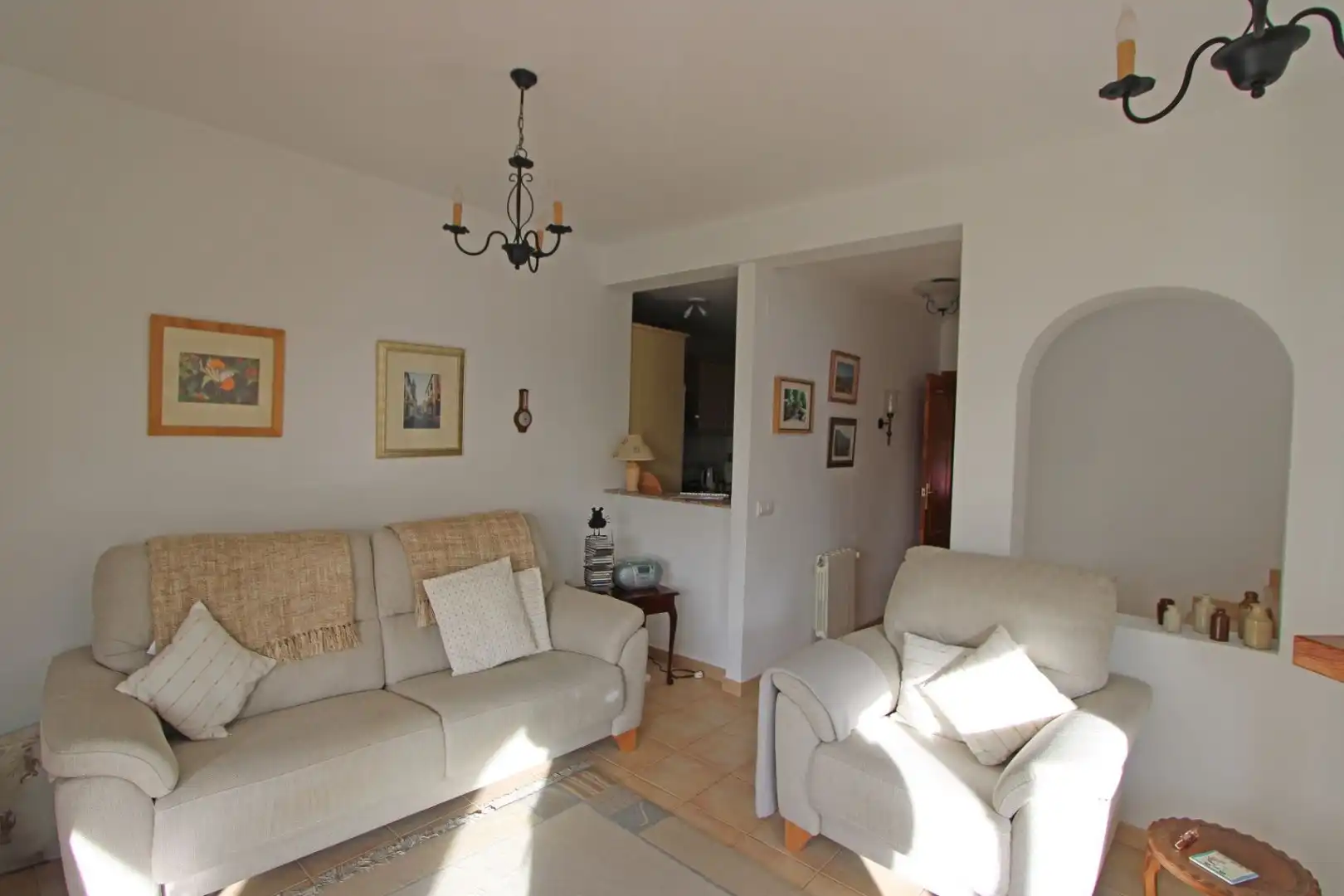 Sala d'estar de Casa o xalet en venda en Xaló amb Aire condicionat, Calefacció i Terrassa