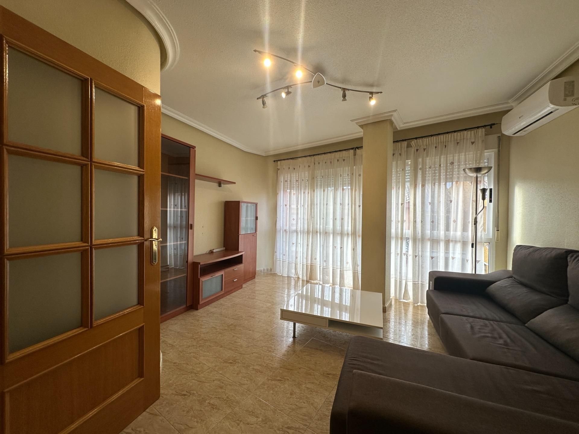 Sala d'estar de Pis en venda en Cartagena amb Aire condicionat, Terrassa i Balcó