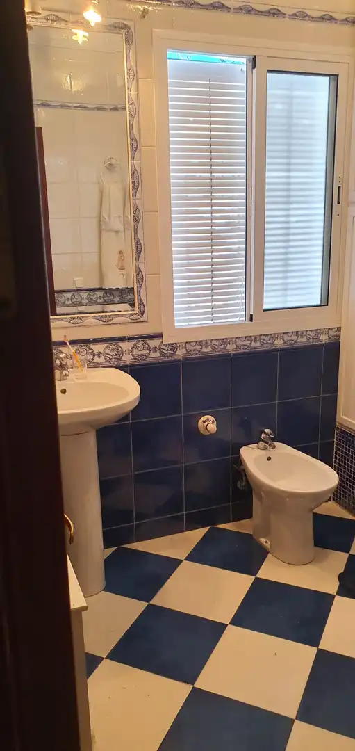 Baño de Casa o chalet en venta en Brenes con Aire acondicionado, Jardín privado y Terraza
