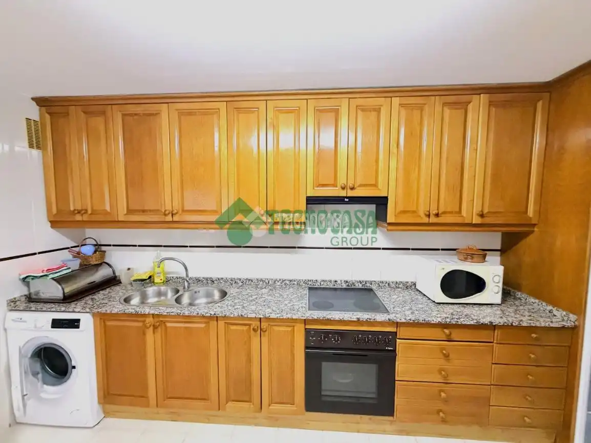 Kitchen of Flat for sale in Cuenca  with Air Conditioner, Heating and Terrace