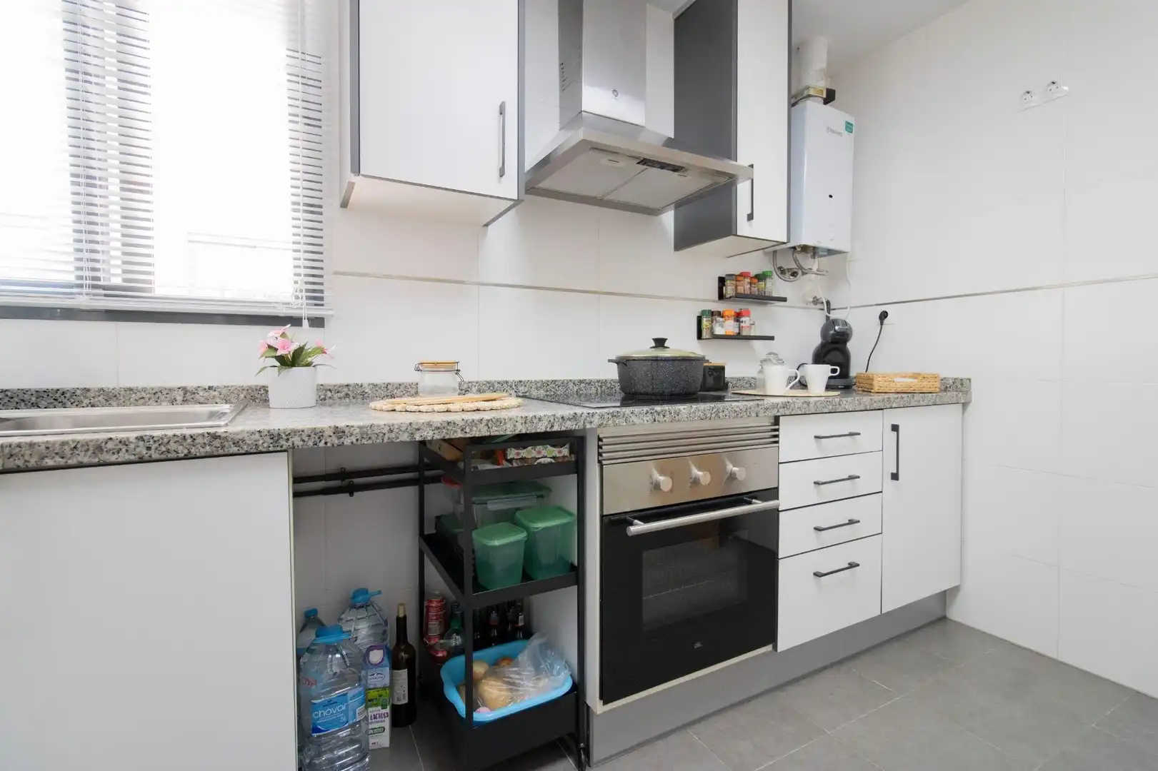 Küche von Maisonette zum Verkauf in Massamagrell mit Klimaanlage, Terrasse und Abstellraum
