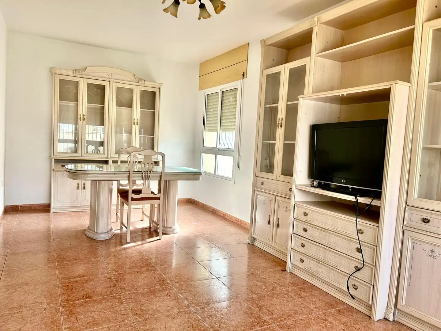 Sala de estar de Casa adosada en venta en Roquetas de Mar con Jardín privado, Terraza y Horno