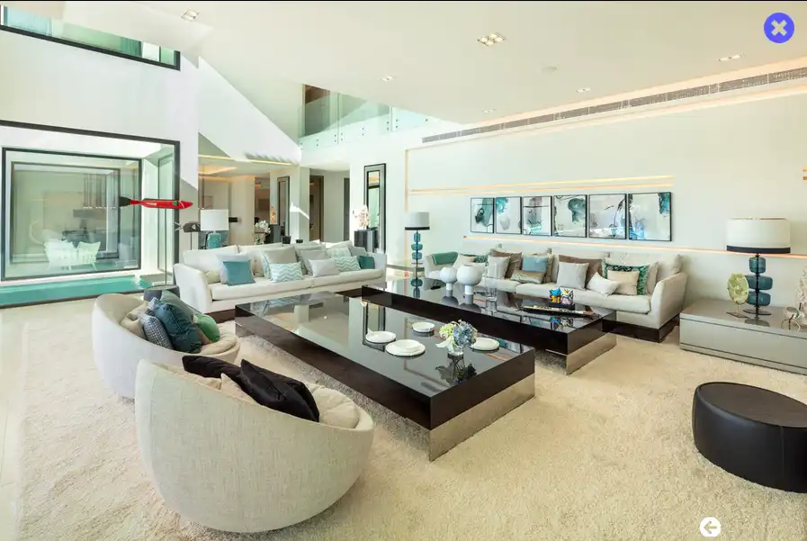 Living room of Houses for rent in Marbella  with Air Conditioner, Private garden and Terrace