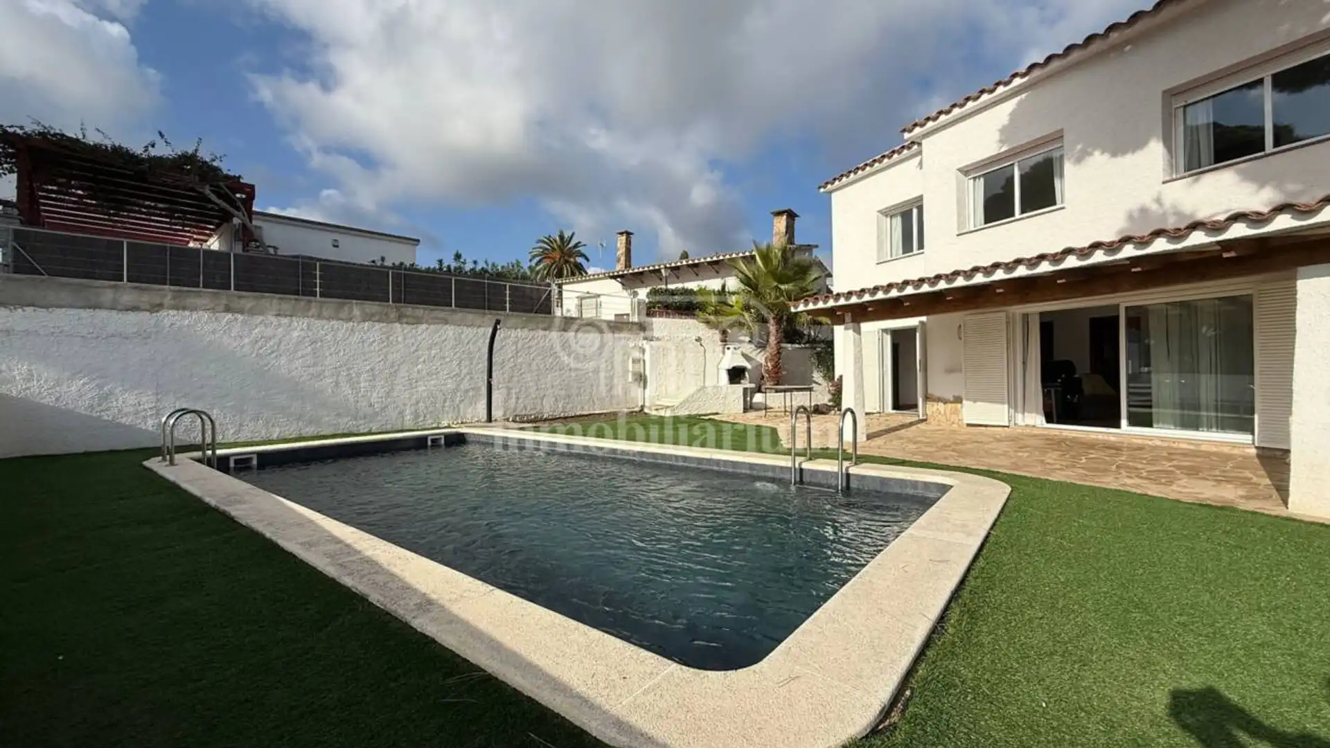Piscina de Casa o chalet en venta en Lloret de Mar con Calefacción, Jardín privado y Terraza