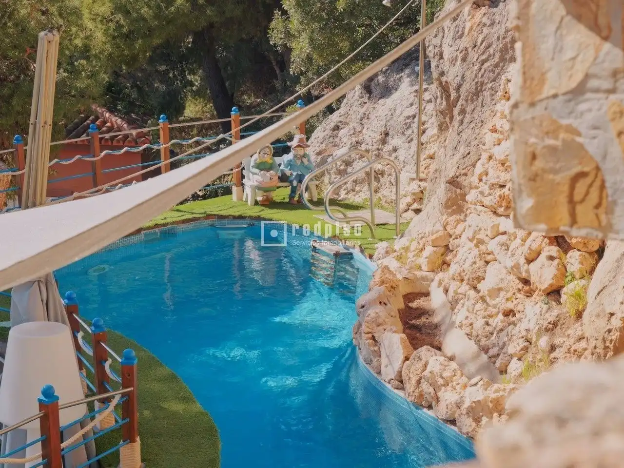 Swimming pool of Houses for sale in Málaga  with Air Conditioner, Heating and Private garden