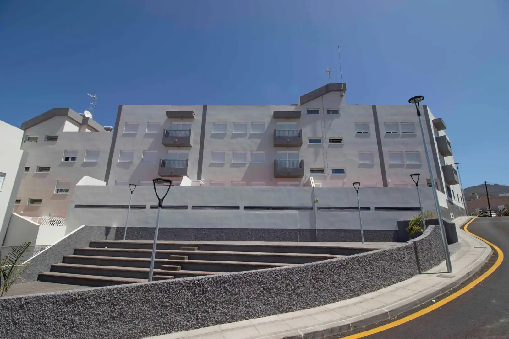 Vista exterior de Piso en venta en Arona con Balcón