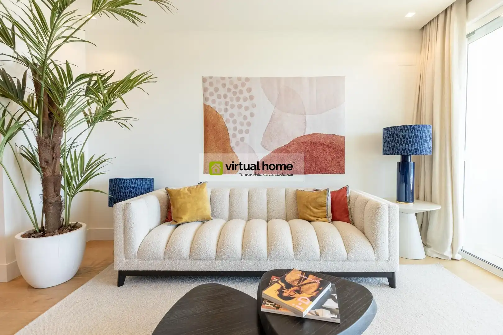 Living room of Apartments for sale in Benidorm  with Air Conditioner, Private garden and Terrace