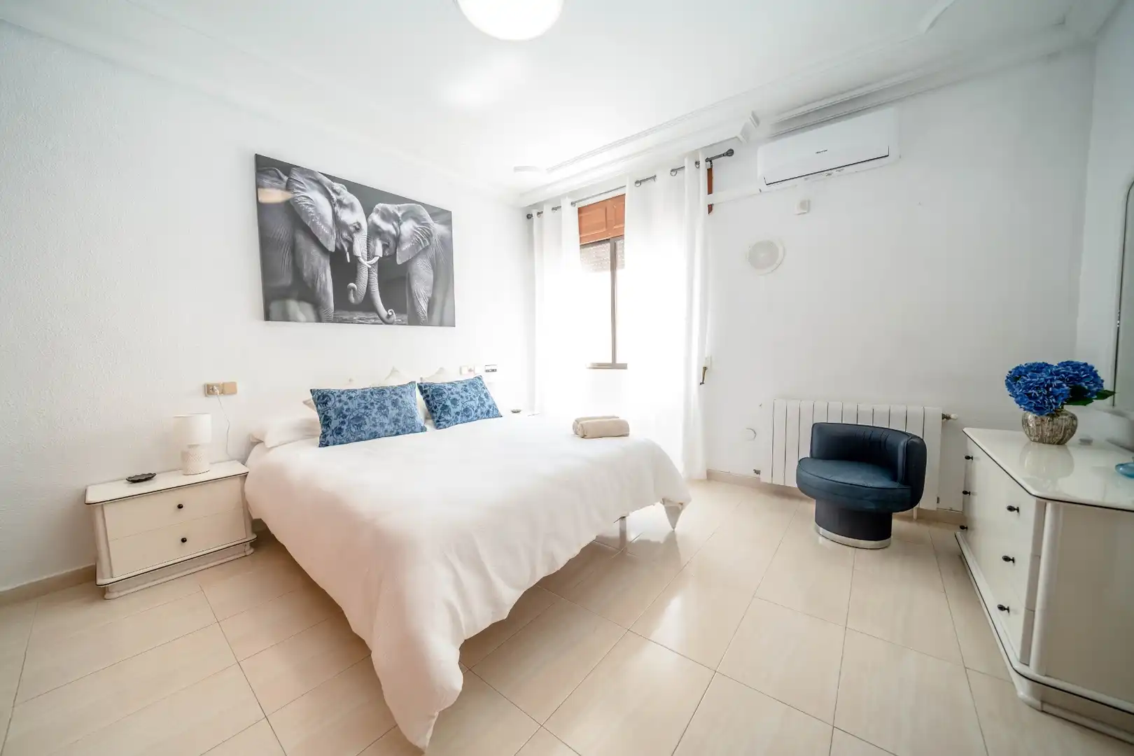Bedroom of Apartments for rent in San Pedro del Pinatar  with Air Conditioner, Terrace and Furnished