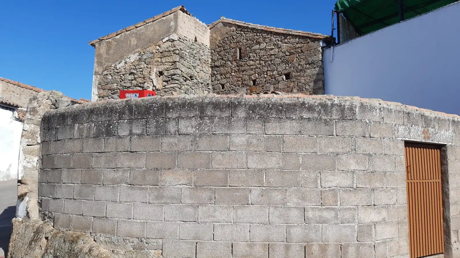 Vista exterior de Casa o xalet en venda en Mata de Alcántara
