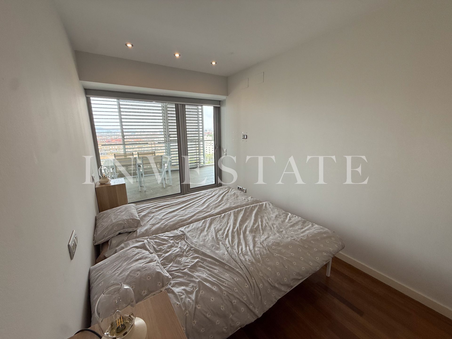 Bedroom of Flat to rent in  Barcelona Capital  with Air Conditioner, Heating and Parquet flooring