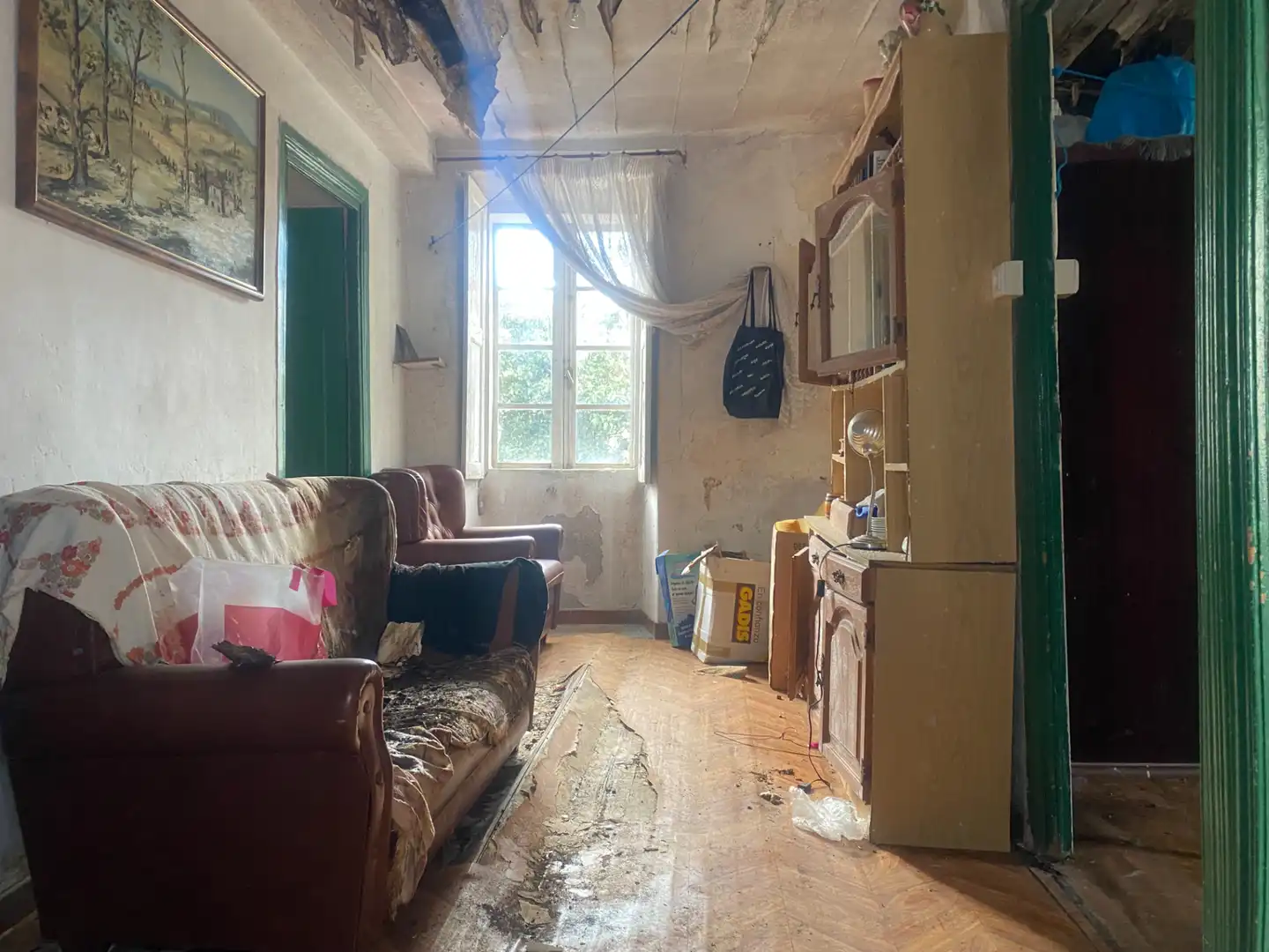 Sala de estar de Casa o chalet en venta en Santiago de Compostela 