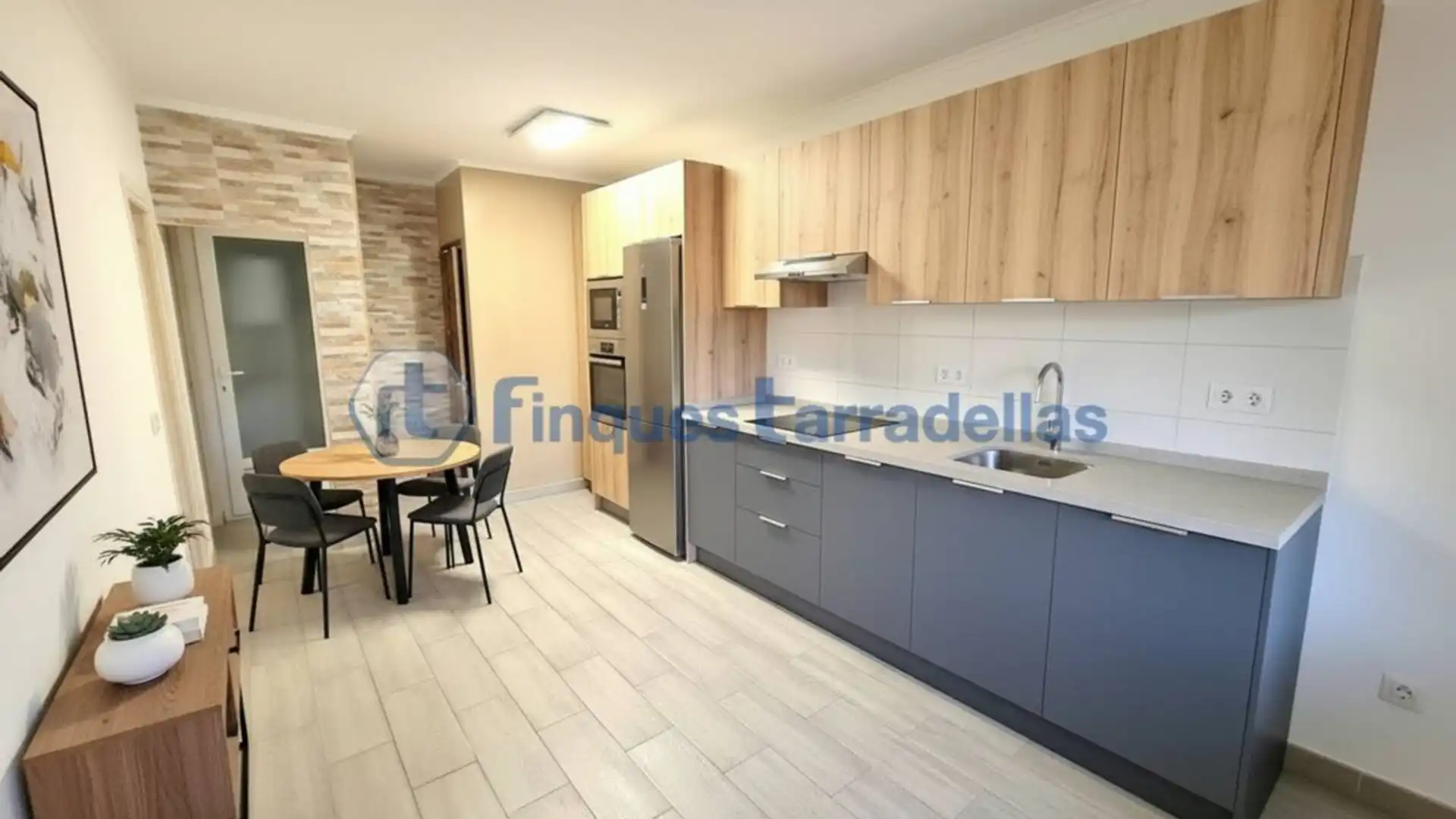 Cocina de Apartamento en venta en Blanes con Amueblado y Balcón