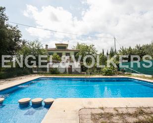 Exterior view of Country house for sale in Beniarjó  with Air Conditioner, Terrace and Swimming Pool