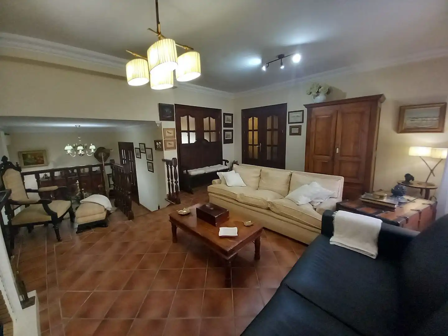 Wohnzimmer von Haus oder Chalet zum Verkauf in Ronda mit Klimaanlage, Heizung und Terrasse