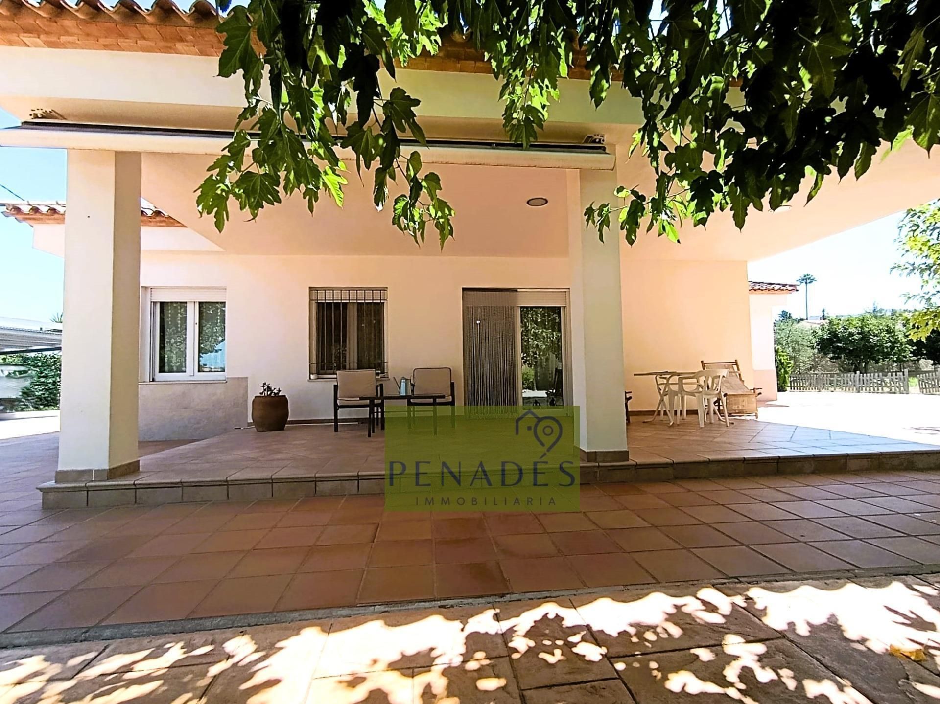 Terrassa de Casa o xalet en venda en Ontinyent amb Aire condicionat, Jardí privat i Terrassa