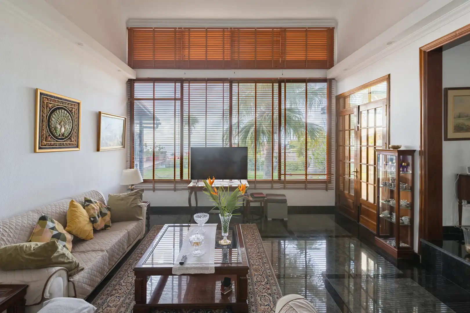 Sala d'estar de Casa o xalet en venda en Candelaria amb Aire condicionat, Jardí privat i Terrassa