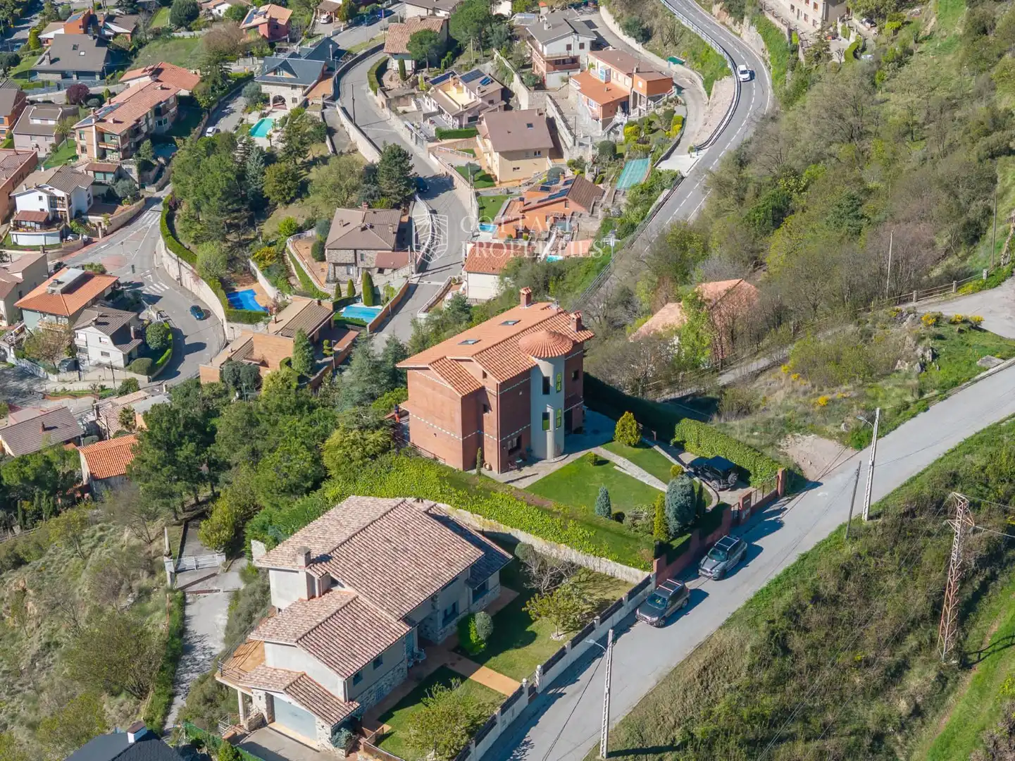 Exterior view of Houses for sale in Berga  with Heating and Terrace