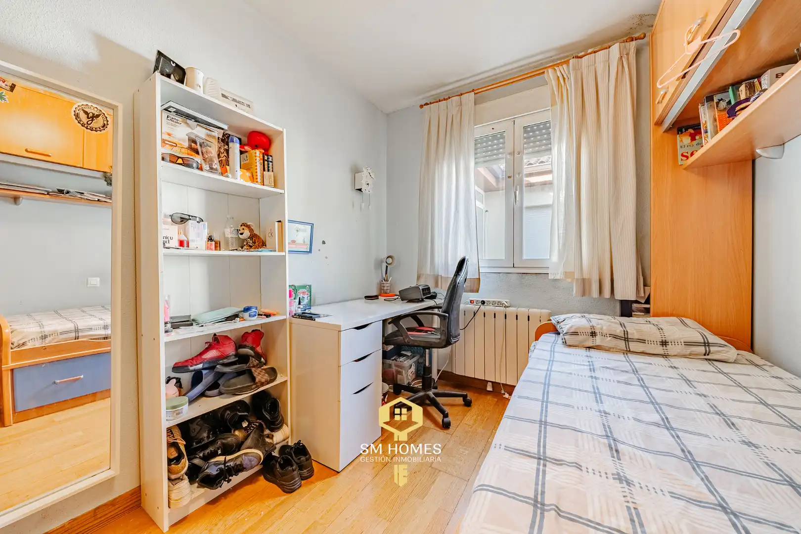 Bedroom of Flat for sale in Mejorada del Campo  with Air Conditioner, Heating and Storage room