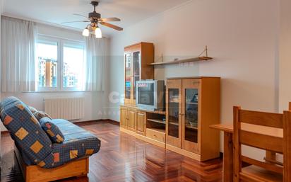 Living room of Apartment for sale in Lugo Capital  with Heating, Parquet flooring and Storage room