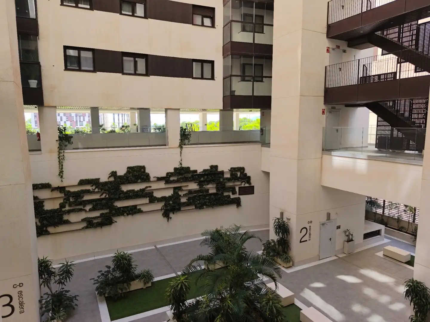 Vista exterior de Piso de alquiler en Málaga con Aire acondicionado, Calefacción y Terraza