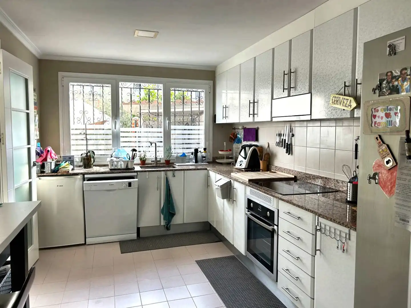 Cocina de Casa adosada en venta en Albacete con Aire acondicionado, Calefacción y Parquet