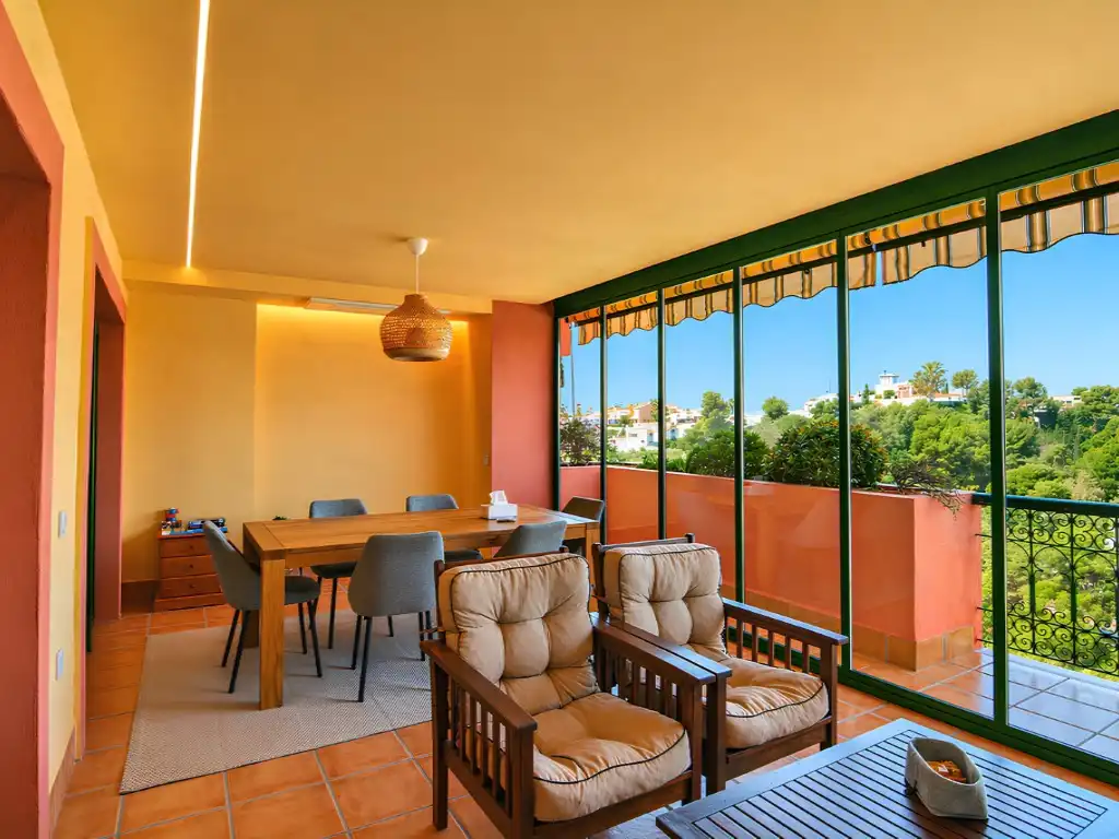 Terrace of Flat for sale in Fuengirola  with Heating, Terrace and Swimming Pool