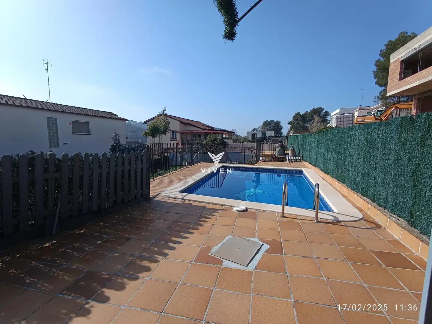Schwimmbecken von Haus oder Chalet zum Verkauf in Sant Pere de Ribes mit Heizung, Privatgarten und Terrasse