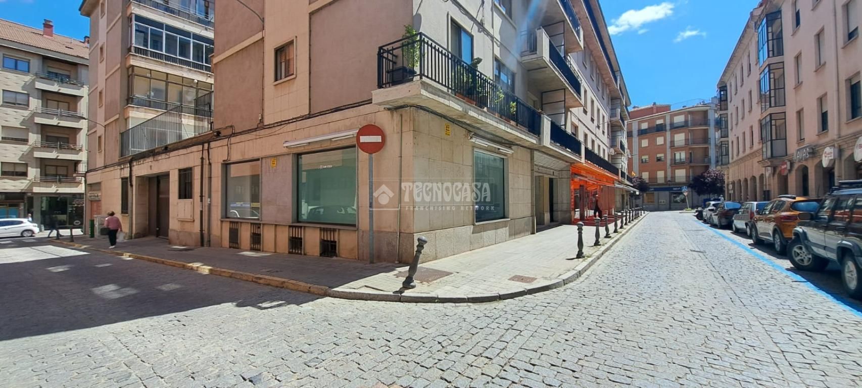 Exterior view of Premises for sale in Ávila Capital  with Parquet flooring and Alarm