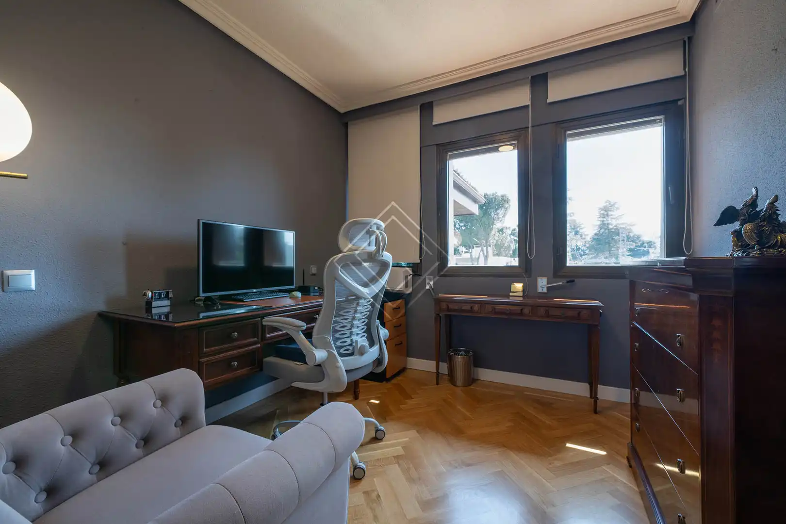 Sala de estar de Casa o chalet en venta en Madrid con Aire acondicionado, Calefacción y Jardín privado