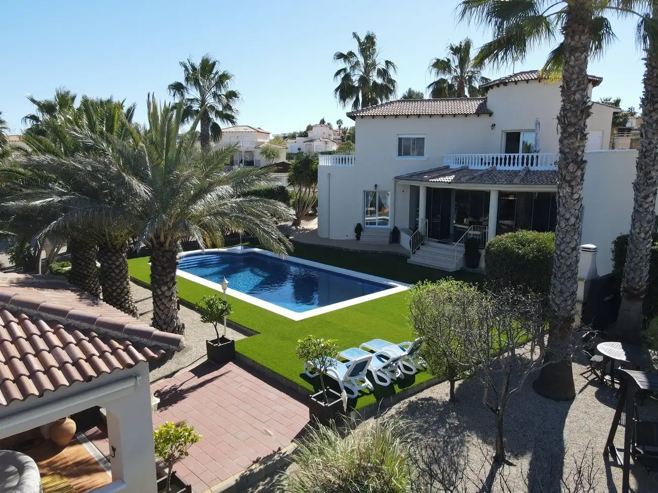 Exterior view of Houses for sale in Campos del Río  with Heating, Private garden and Swimming Pool