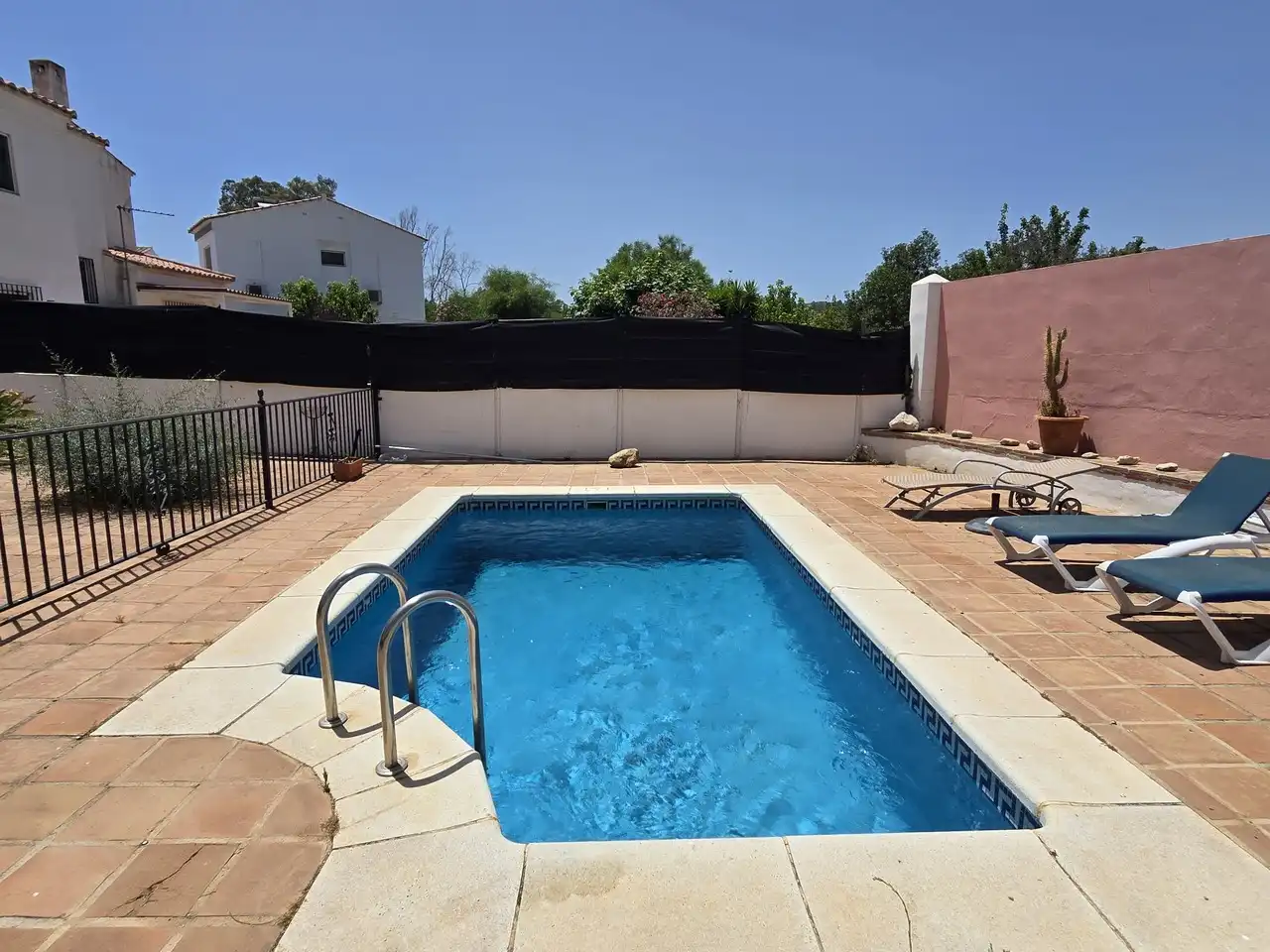 Piscina de Casa o xalet en venda en Viñuela amb Aire condicionat, Terrassa i Piscina