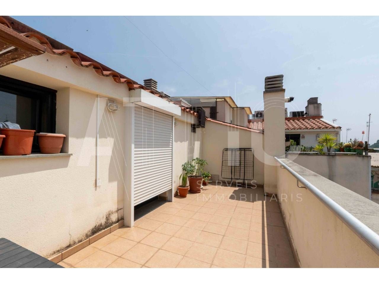 Terrace of Flat for sale in Sabadell  with Air Conditioner, Heating and Parquet flooring