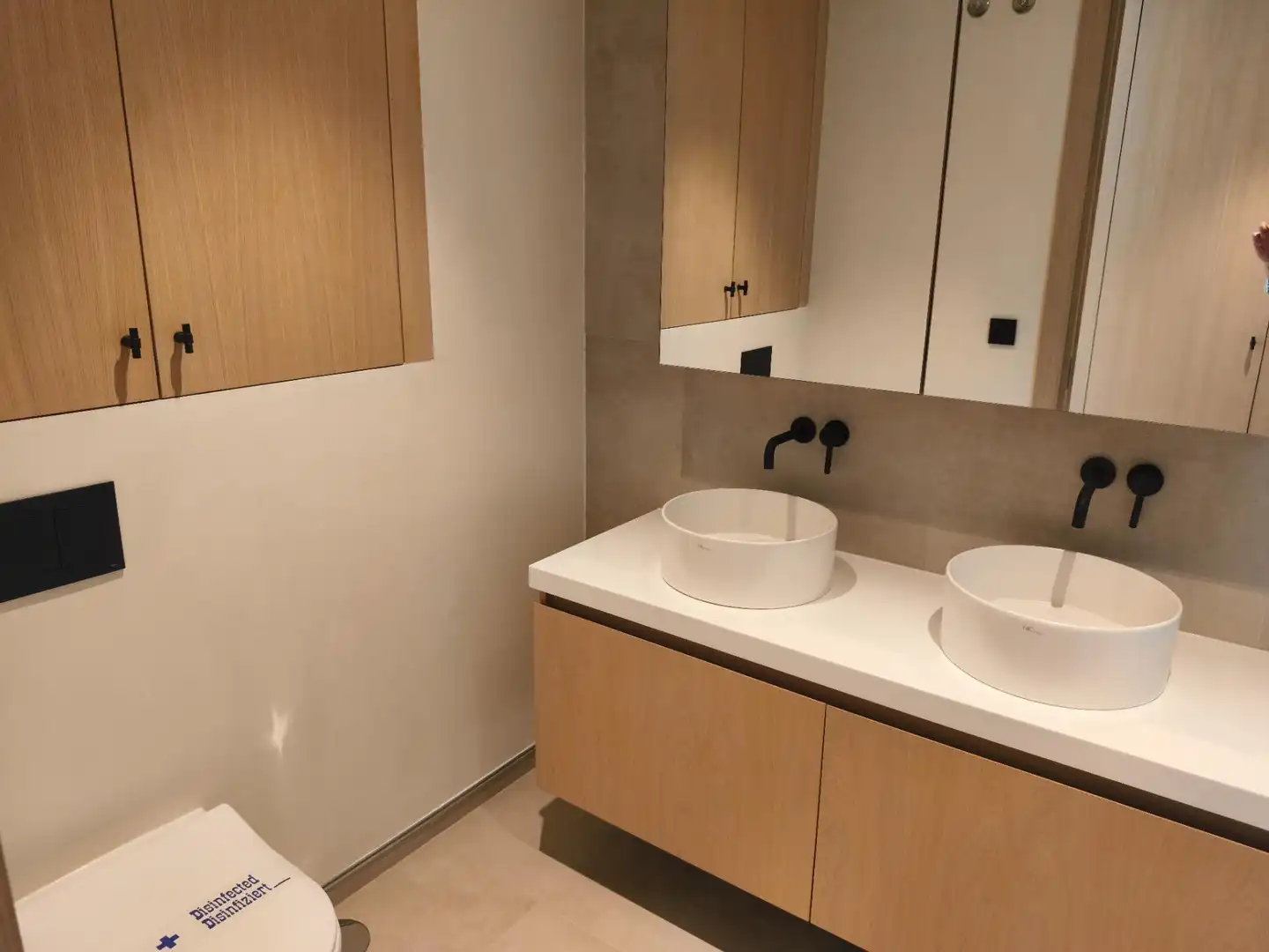 Badezimmer von Wohnung zur Miete in Málaga mit Klimaanlage, Heizung und Terrasse
