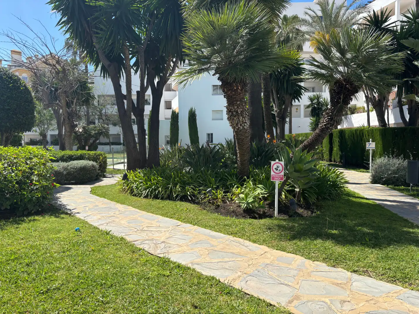 Garden of Flat for sale in Marbella  with Air Conditioner, Private garden and Terrace
