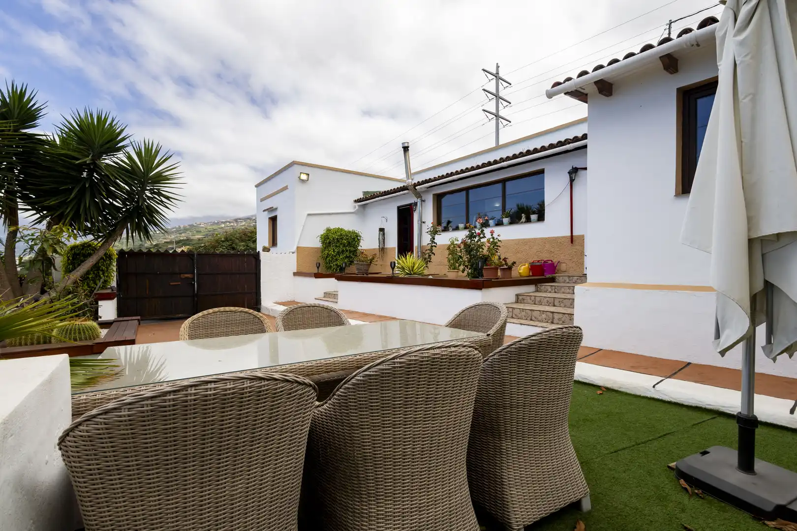 Terrace of Houses for sale in Los Realejos  with Private garden, Terrace and Storage room