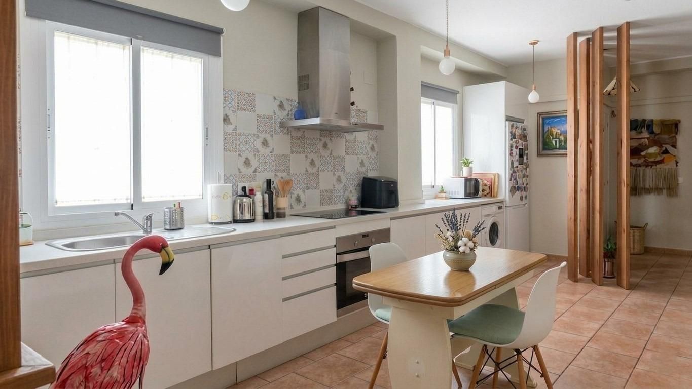 Kitchen of Attic for sale in Málaga Capital  with Air Conditioner