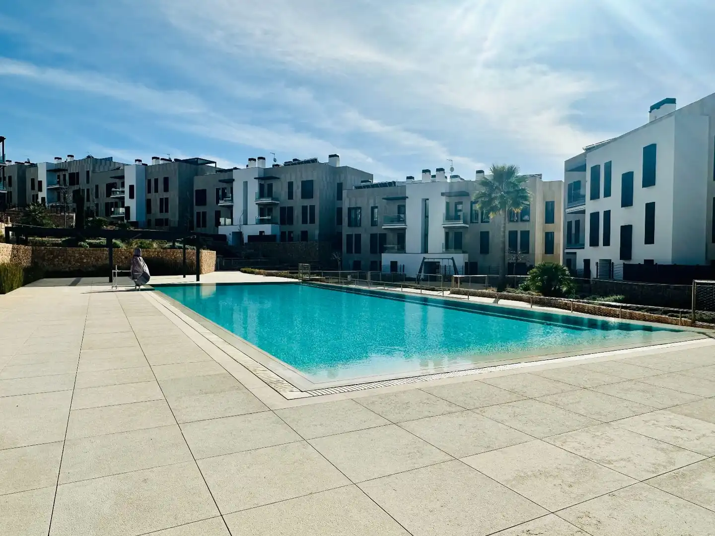 Piscina de Apartament en venda en  Palma de Mallorca amb Aire condicionat, Calefacció i Jardí privat