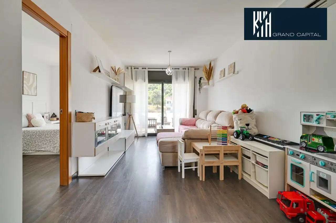 Living room of Flat for sale in Malgrat de Mar  with Air Conditioner, Heating and Balcony