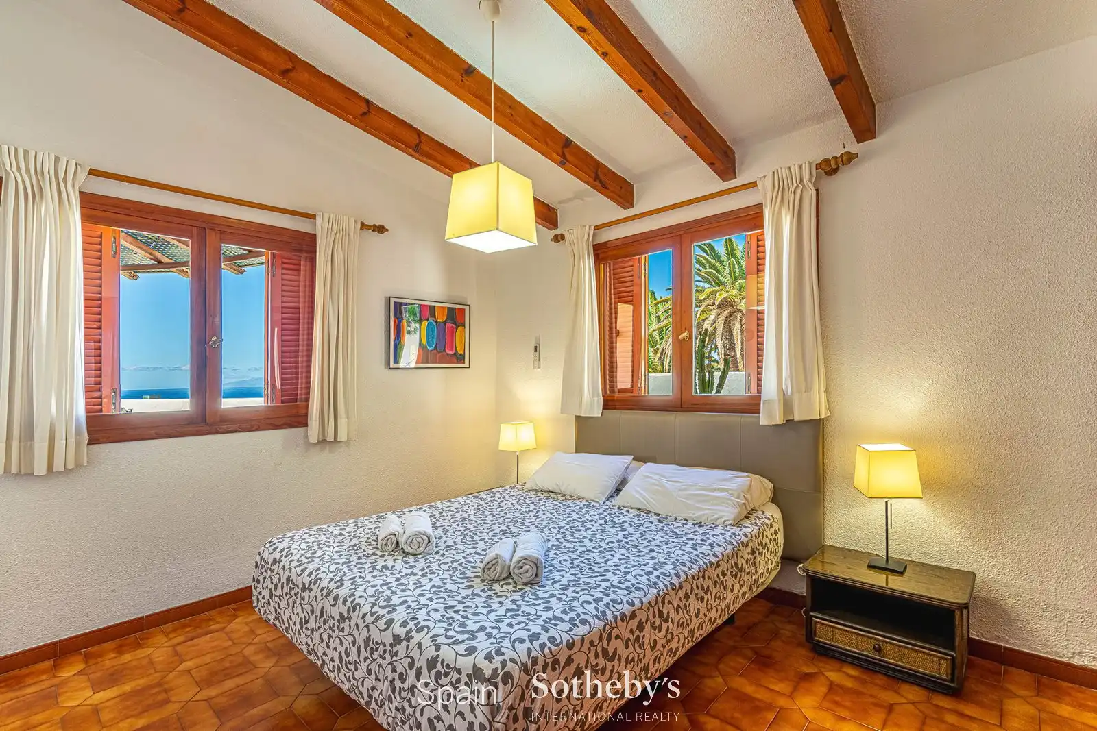 Dormitori de Casa o xalet en venda en Adeje amb Aire condicionat, Jardí privat i Terrassa