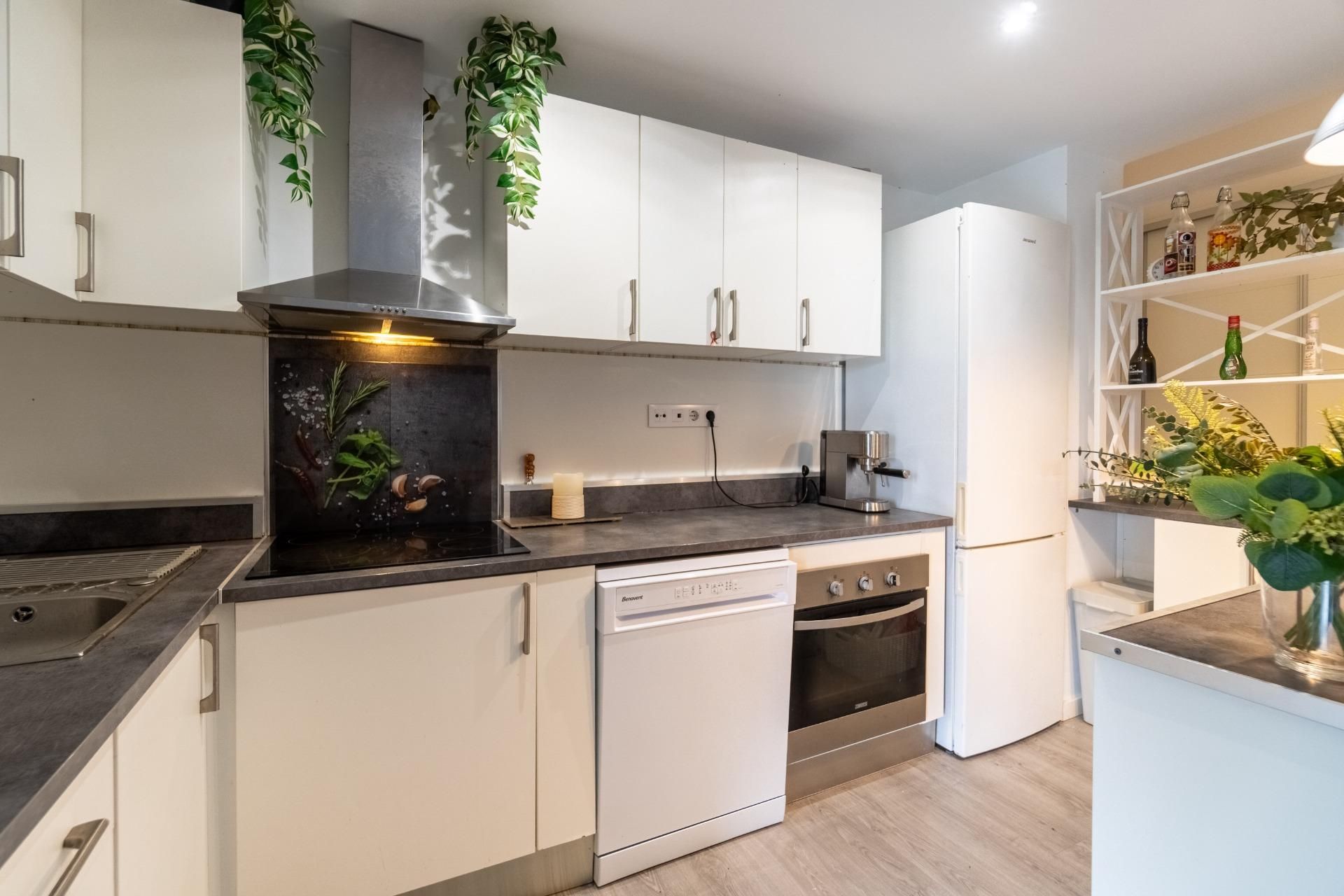 Kitchen of Flat for sale in Calvià  with Parquet flooring